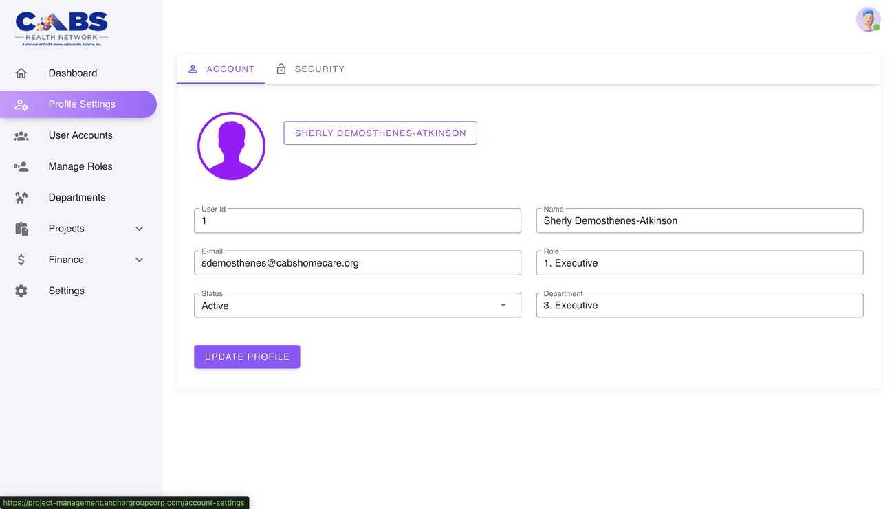 CABSPM profile settings