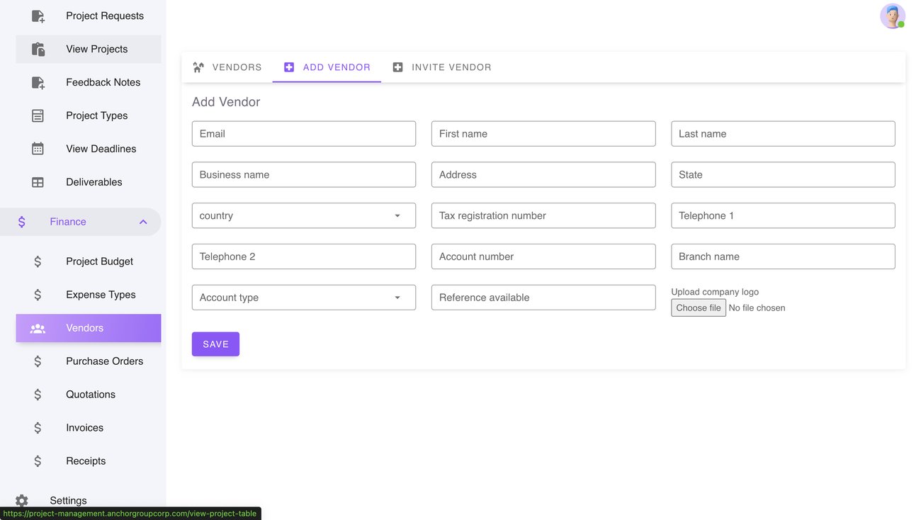 CABSPM vendor management