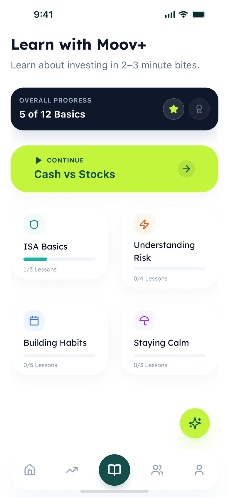 Gamified learning