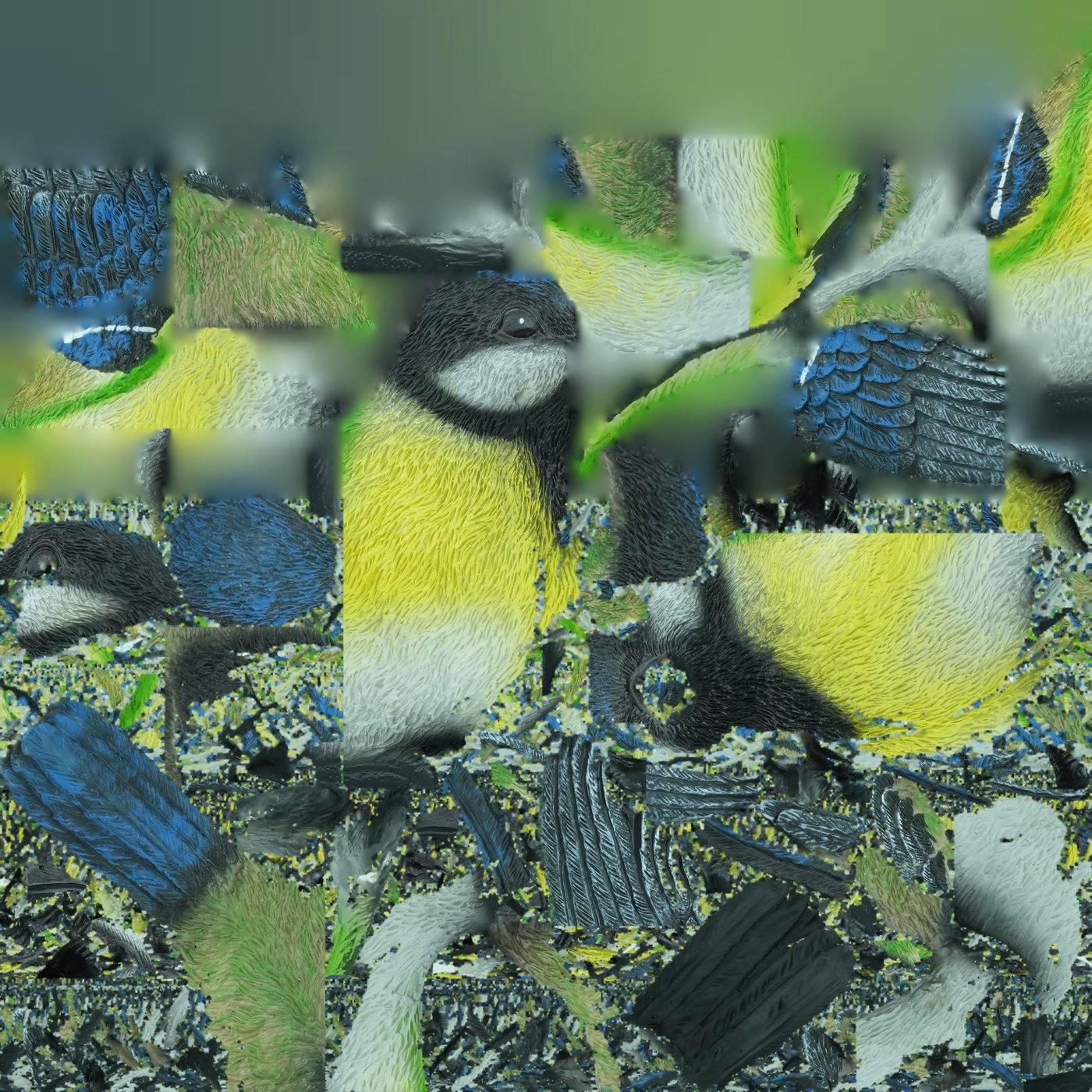 Bird diffuse texture map