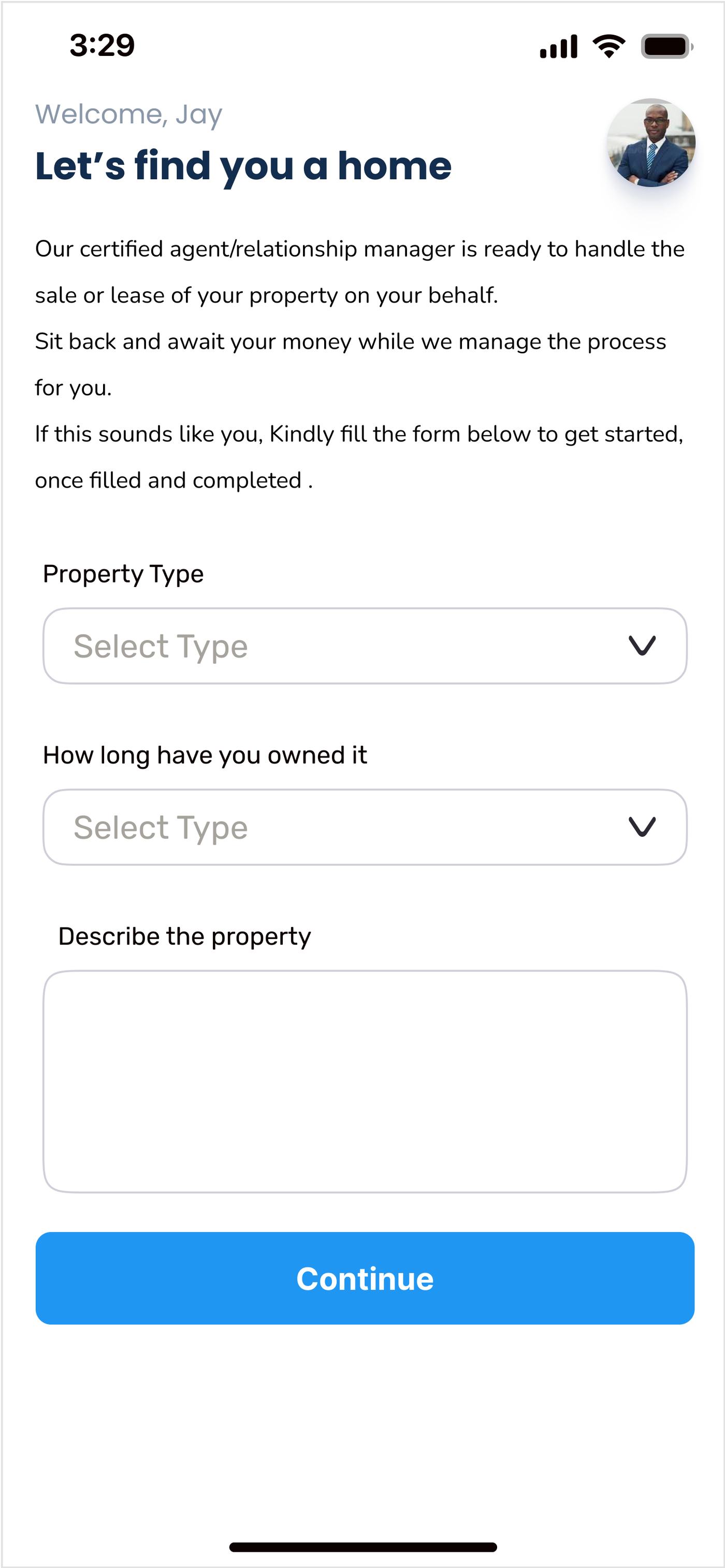 RentEasy seller experience